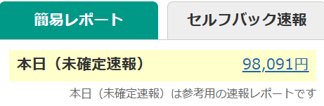 収益実績画像 98,091円